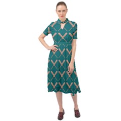 Pattern 191 Keyhole Neckline Chiffon Dress by GardenOfOphir