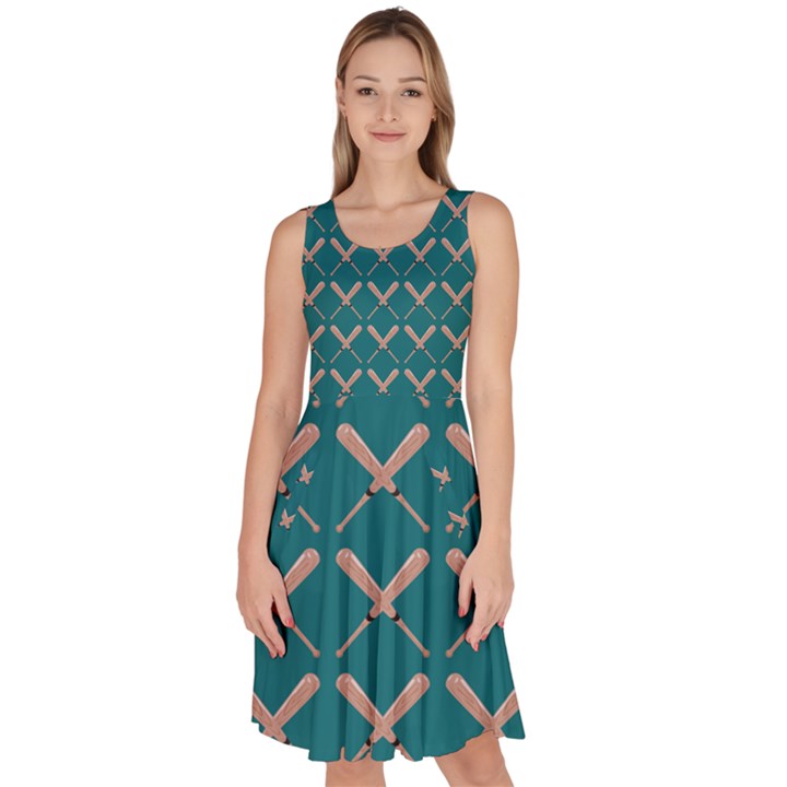 Pattern 191 Knee Length Skater Dress With Pockets