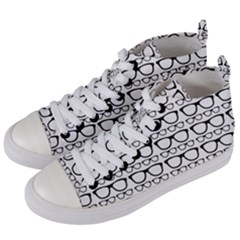 Pattern 193 Women s Mid-top Canvas Sneakers by GardenOfOphir