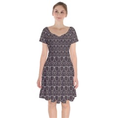 Pattern 194 Short Sleeve Bardot Dress by GardenOfOphir