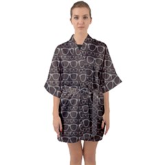 Pattern 194 Half Sleeve Satin Kimono  by GardenOfOphir