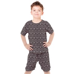 Pattern 194 Kids  Tee And Shorts Set by GardenOfOphir