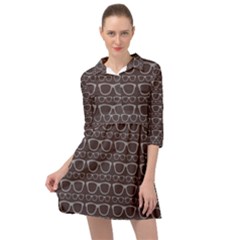 Pattern 194 Mini Skater Shirt Dress by GardenOfOphir