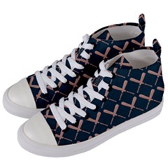 Pattern 192 Women s Mid-top Canvas Sneakers by GardenOfOphir