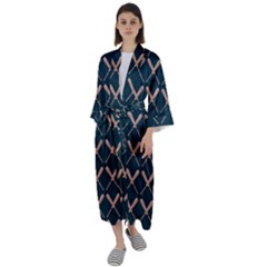 Pattern 192 Maxi Satin Kimono by GardenOfOphir