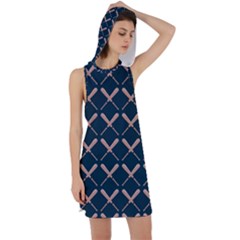 Pattern 192 Racer Back Hoodie Dress by GardenOfOphir