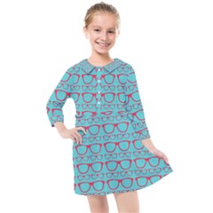 Pattern 195 Kids  Quarter Sleeve Shirt Dress by GardenOfOphir