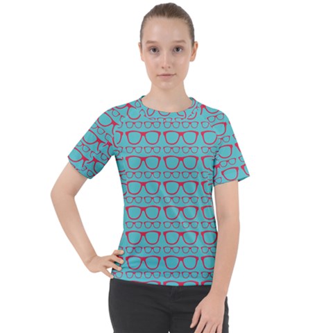 Pattern 195 Women s Sport Raglan Tee by GardenOfOphir