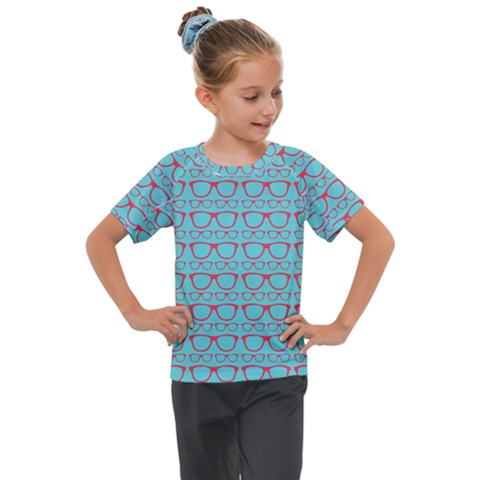 Pattern 195 Kids  Mesh Piece Tee by GardenOfOphir