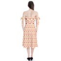 Pattern 196 Shoulder Tie Bardot Midi Dress View2