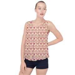 Pattern 196 Bubble Hem Chiffon Tank Top