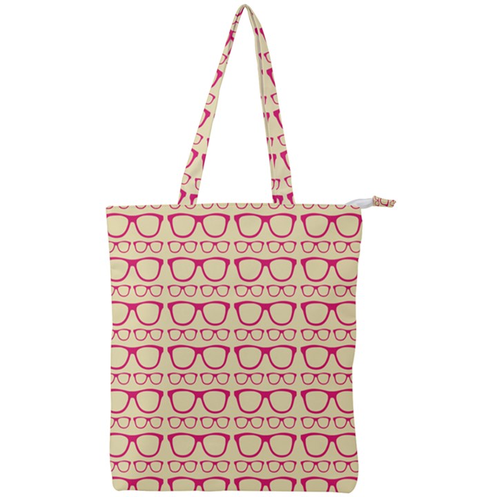 Pattern 196 Double Zip Up Tote Bag