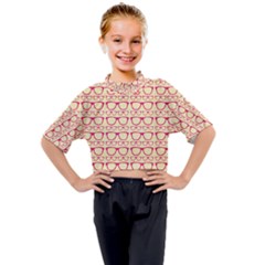 Pattern 196 Kids Mock Neck Tee