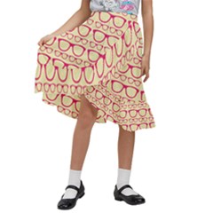 Pattern 196 Kids  Ruffle Flared Wrap Midi Skirt