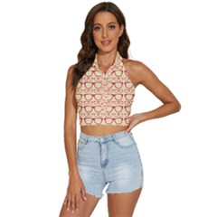 Pattern 196 Backless Halter Cami Shirt