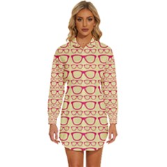 Pattern 196 Womens Long Sleeve Shirt Dress