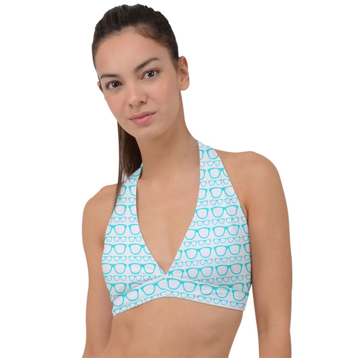 Pattern 198 Halter Plunge Bikini Top