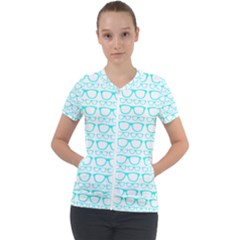 Pattern 198 Short Sleeve Zip Up Jacket by GardenOfOphir