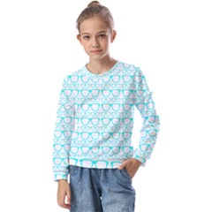 Pattern 198 Kids  Long Sleeve Tee With Frill 