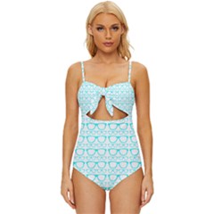 Pattern 198 Knot Front One-piece Swimsuit by GardenOfOphir