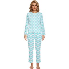 Pattern 198 Womens  Long Sleeve Lightweight Pajamas Set by GardenOfOphir