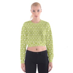 Pattern 199 Cropped Sweatshirt by GardenOfOphir