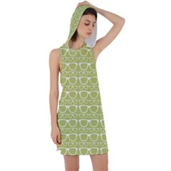 Pattern 199 Racer Back Hoodie Dress by GardenOfOphir