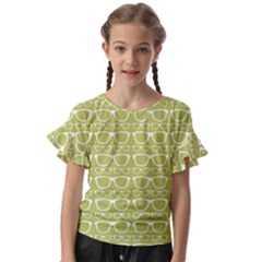 Pattern 199 Kids  Cut Out Flutter Sleeves by GardenOfOphir