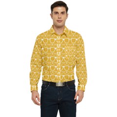 Pattern 200 Men s Long Sleeve Pocket Shirt  by GardenOfOphir