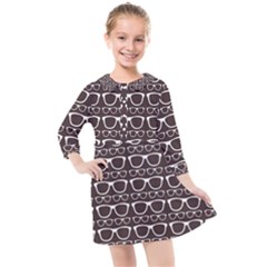 Pattern 201 Kids  Quarter Sleeve Shirt Dress by GardenOfOphir