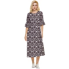 Pattern 201 Double Cuff Midi Dress by GardenOfOphir