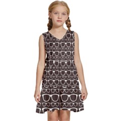 Pattern 201 Kids  Sleeveless Tiered Mini Dress by GardenOfOphir