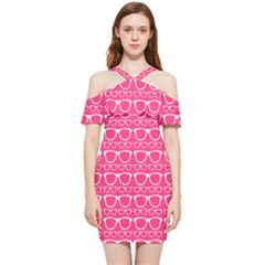 Pattern 204 Shoulder Frill Bodycon Summer Dress by GardenOfOphir