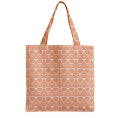 Pattern 203 Zipper Grocery Tote Bag by GardenOfOphir