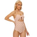 Pattern 203 Knot Front One-Piece Swimsuit View3