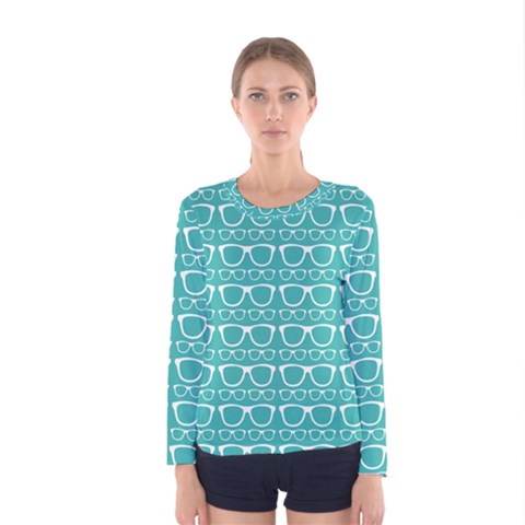 Pattern 206 Women s Long Sleeve Tee by GardenOfOphir