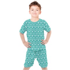 Pattern 206 Kids  Tee And Shorts Set by GardenOfOphir