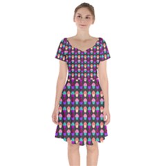 Pattern 207 Short Sleeve Bardot Dress by GardenOfOphir