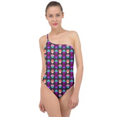 Pattern 207 Classic One Shoulder Swimsuit