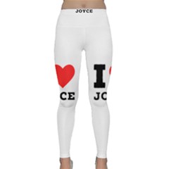 I Love Joyce Classic Yoga Leggings by ilovewhateva