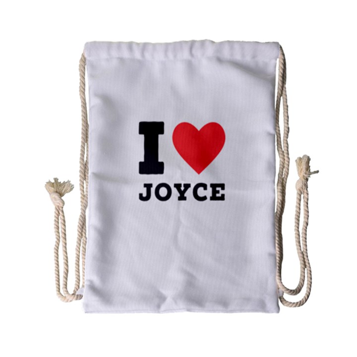 I love joyce Drawstring Bag (Small)