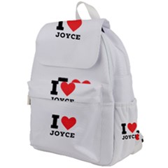 I Love Joyce Top Flap Backpack by ilovewhateva