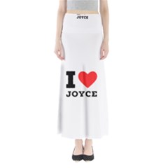 I Love Joyce Full Length Maxi Skirt by ilovewhateva