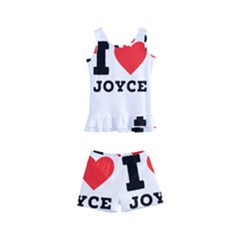 I Love Joyce Kids  Boyleg Swimsuit by ilovewhateva