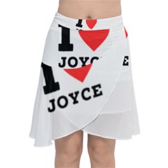 I Love Joyce Chiffon Wrap Front Skirt by ilovewhateva