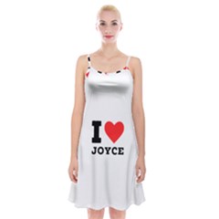 I Love Joyce Spaghetti Strap Velvet Dress by ilovewhateva