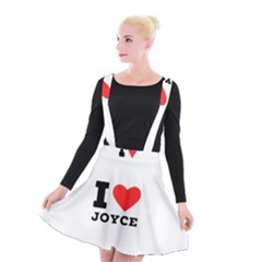 I Love Joyce Suspender Skater Skirt by ilovewhateva