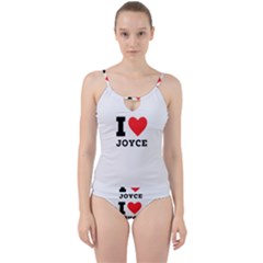 I Love Joyce Cut Out Top Tankini Set by ilovewhateva