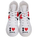 I love joyce Women s Hi-Top Skate Sneakers View1