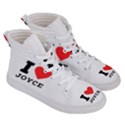 I love joyce Women s Hi-Top Skate Sneakers View3